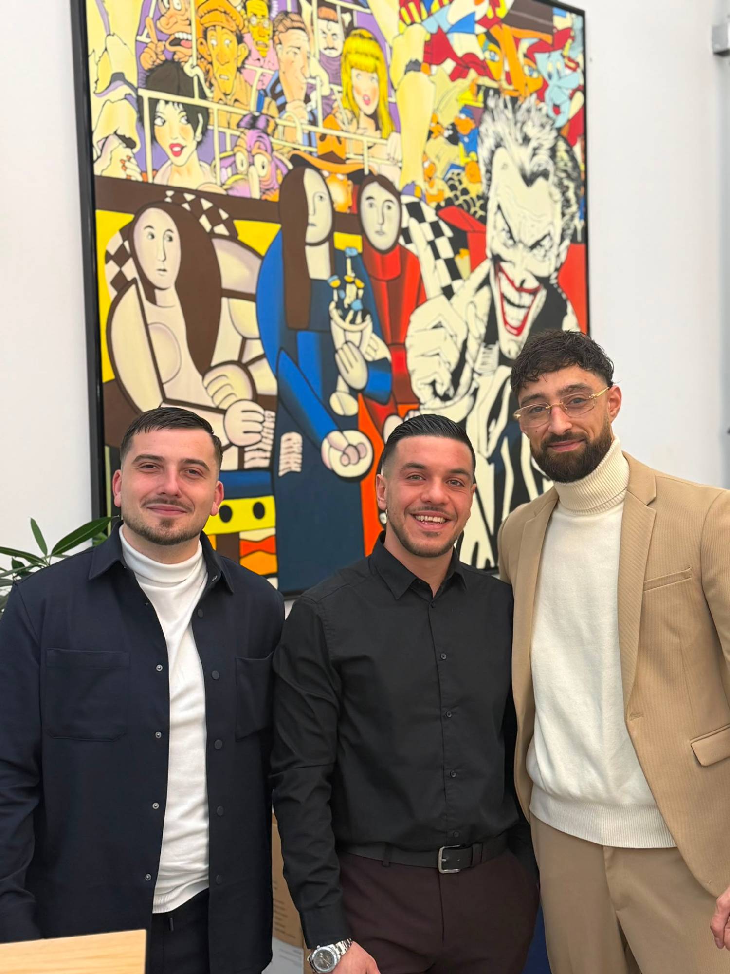 Les trois associés de Sky Immo